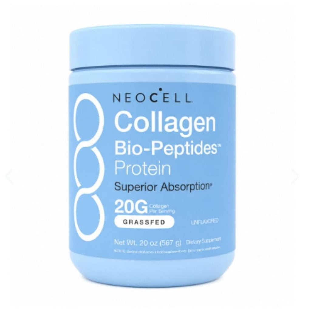 NeoCell Polvo de péptidos de colágeno 283gr - Piel firme, Cabello fuerte y Articulaciones sanas