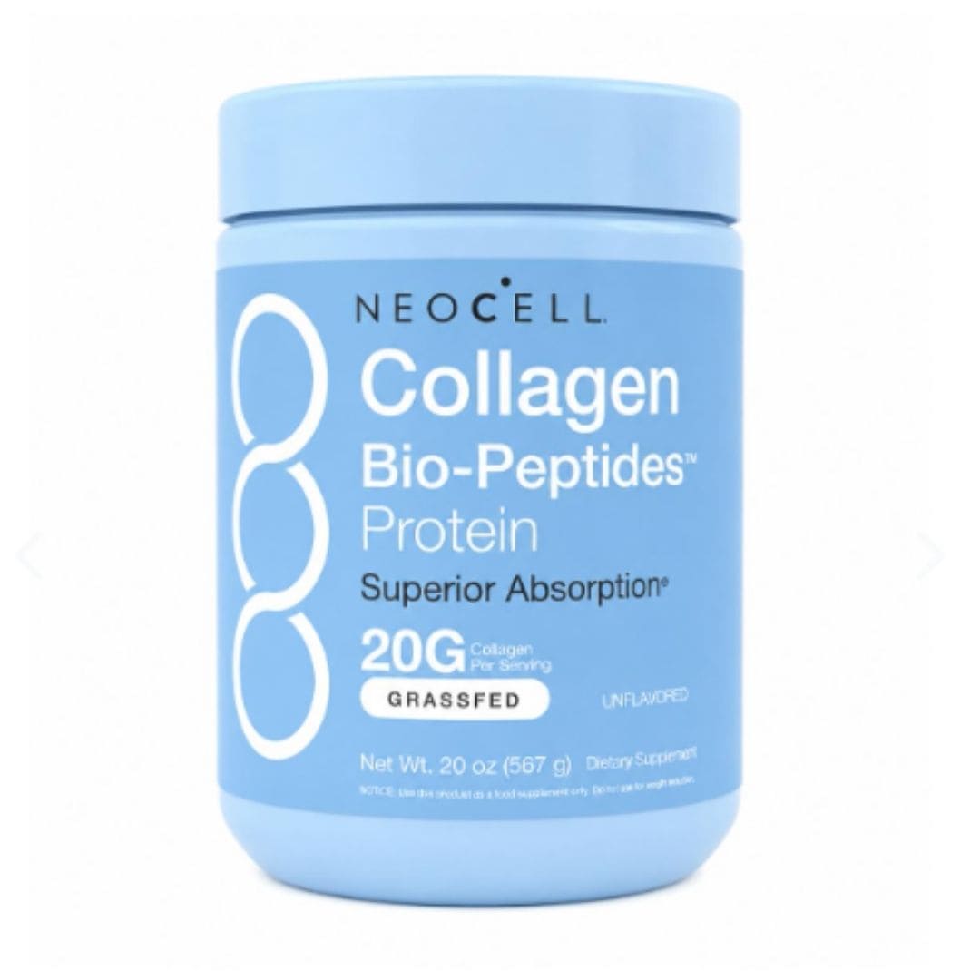 NeoCell Polvo de péptidos de colágeno 283gr - Piel firme, Cabello fuerte y Articulaciones sanas