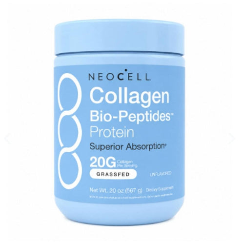 NeoCell Polvo de péptidos de colágeno 283gr - Piel firme, Cabello fuerte y Articulaciones sanas
